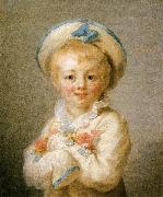 Jean Honore Fragonard A Boy as Pierrot France oil painting artist